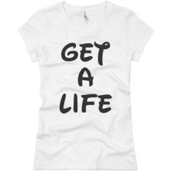 Ladies Slim Fit Basic Promo Jersey Tee