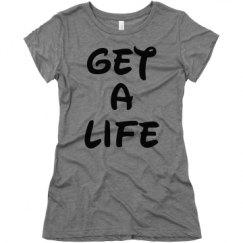 Ladies Slim Fit Super Soft Triblend Tee