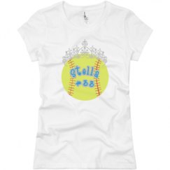 Ladies Slim Fit Basic Promo Jersey Tee