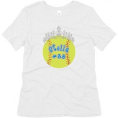 Ladies Relaxed Fit Super Soft Triblend Tee