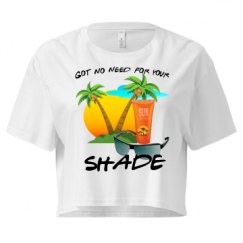 Ladies Festival Cali Crop Top Tee