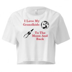 Ladies Festival Cali Crop Top Tee