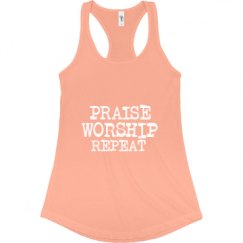 Ladies Slim Fit Racerback Tank Top