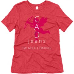 Ladies Relaxed Fit Super Soft Triblend Tee