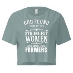 Ladies Festival Cali Crop Top Tee