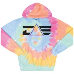 Unisex Tie-Dye Fleece Hoodie
