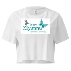 Ladies Festival Cali Crop Top Tee