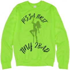 Unisex Neon Crewneck Sweatshirt