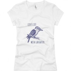 Ladies Slim Fit Basic Promo Jersey Tee