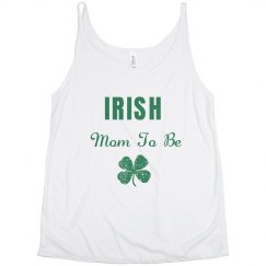 Irish Mom to Be St Patrick Maternity Top