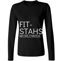 Ladies Relaxed Fit Basic Long Sleeve Tee