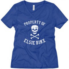 Ladies Relaxed Fit V-Neck Tee