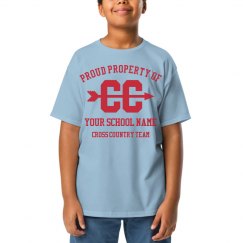 Custom Cross Country School Team Tee