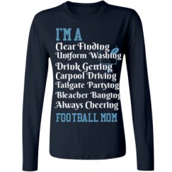 Ladies Relaxed Fit Basic Long Sleeve Tee