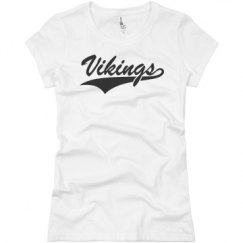 Ladies Slim Fit Basic Promo Jersey Tee
