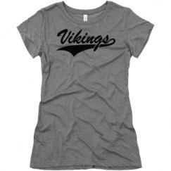 Ladies Slim Fit Super Soft Triblend Tee