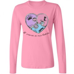 Ladies Relaxed Fit Basic Long Sleeve Tee