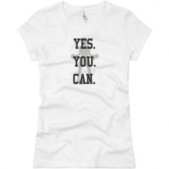 Ladies Slim Fit Basic Promo Jersey Tee