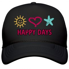 Happy Days Black hat