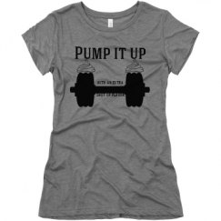 Ladies Slim Fit Super Soft Triblend Tee