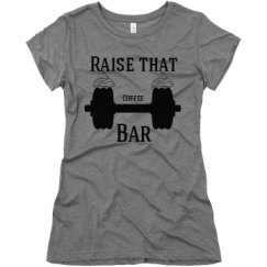 Ladies Slim Fit Super Soft Triblend Tee