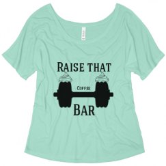 Ladies Flowy Slouchy Tee