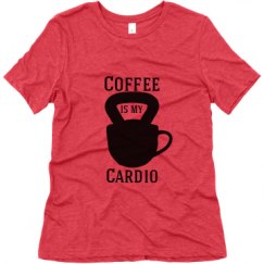 Ladies Relaxed Fit Super Soft Triblend Tee