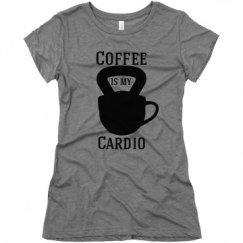 Ladies Slim Fit Super Soft Triblend Tee