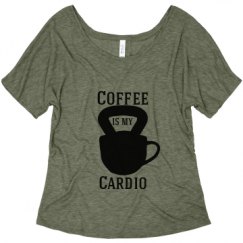 Ladies Flowy Slouchy Tee