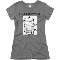 Ladies Slim Fit Super Soft Triblend Tee