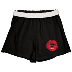 Slim Fit Cheer Shorts
