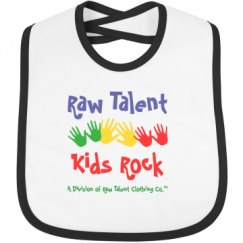 Infant Contrast Trim Bib