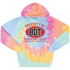 Unisex Tie-Dye Fleece Hoodie