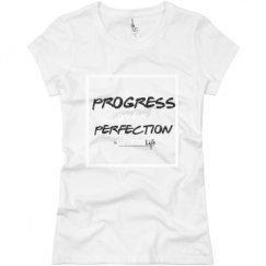 Ladies Slim Fit Basic Promo Jersey Tee