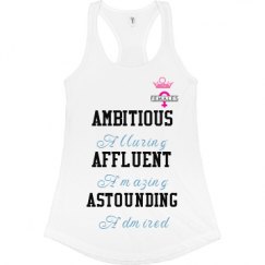 Ladies Slim Fit Racerback Tank Top