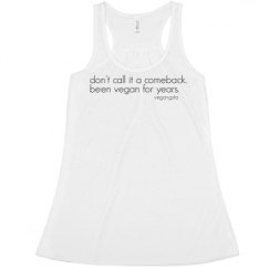 Ladies Flowy Racerback Tank