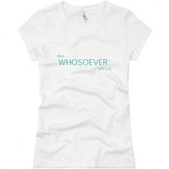 Ladies Slim Fit Basic Promo Jersey Tee