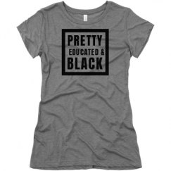 Ladies Slim Fit Super Soft Triblend Tee