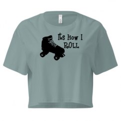 Ladies Festival Cali Crop Top Tee