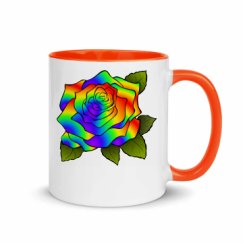 11oz Ceramic Mug with Color Inside