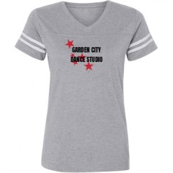 Ladies Relaxed Fit Vintage Sports Tee