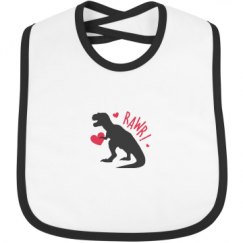 Infant Contrast Trim Bib