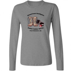 Ladies Relaxed Fit Basic Long Sleeve Tee