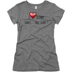 Ladies Slim Fit Super Soft Triblend Tee