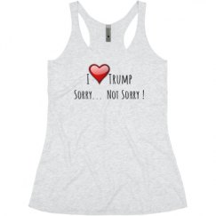 Ladies Slim Fit Super Soft Racerback Triblend Tank