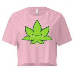 Ladies Festival Cali Crop Top Tee