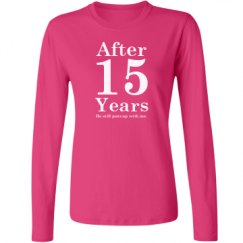 Ladies Relaxed Fit Basic Long Sleeve Tee