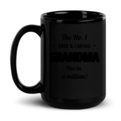 15oz Black Glossy Mug