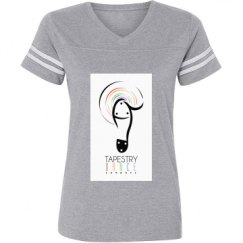 Ladies Relaxed Fit Vintage Sports Tee