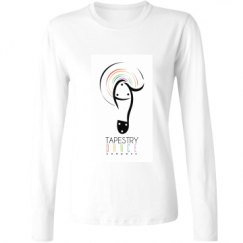 Ladies Relaxed Fit Basic Long Sleeve Tee